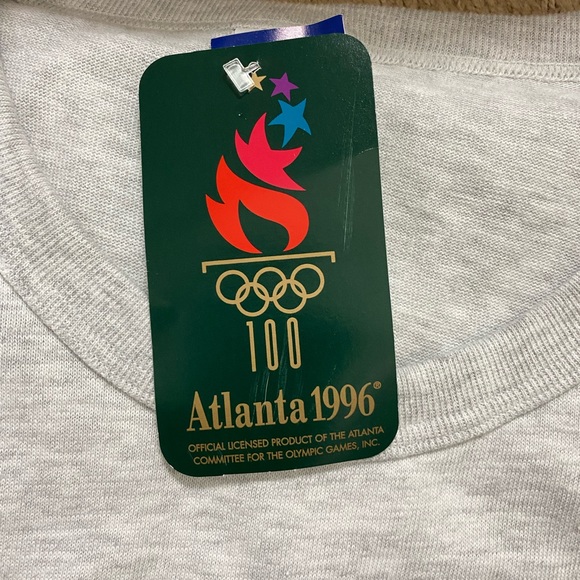 Vintage Champion XL Atlanta 1996 Summer Olympics Opening Ceremony T-Shirt NWT - Picture 7 of 8